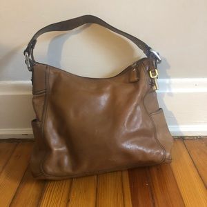 Vintage Fossil Slouchy Tan Purse